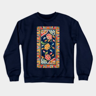 Khampa Dzong Khaden South Tibetan Sleeping Rug Print Crewneck Sweatshirt